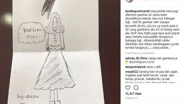 Credit: @kartikaputriworld/gtr/Kapanlagi.com