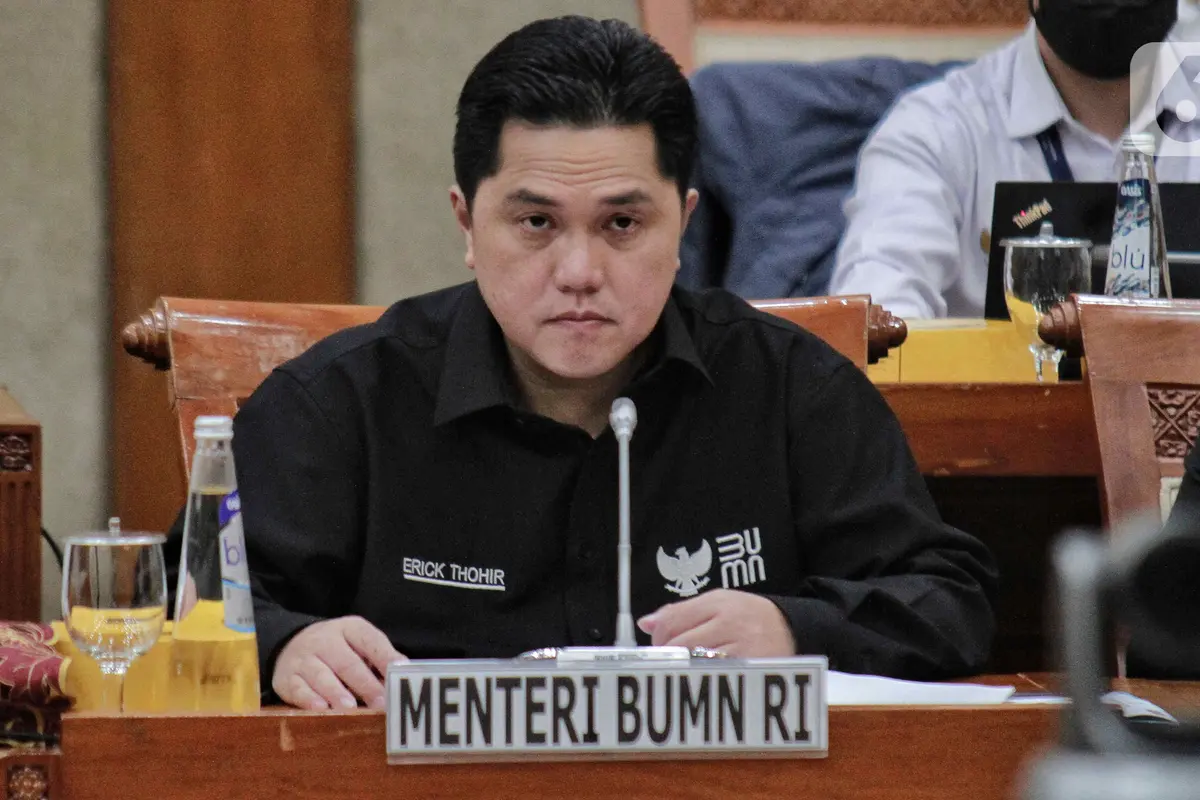 Menteri BUMN Erick Thohir Evaluasi Kinerja Kerja dengan DPR