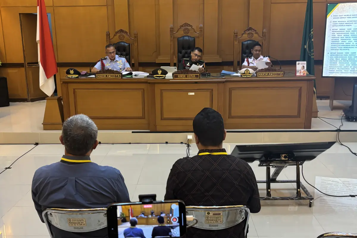 Sidang pemeriksaan saksi kasus penyiraman air keras terhadap aktivis KontraS Andrie Yunus