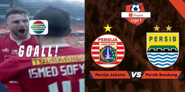 VIDEO: Gol Marko Simic Bawa Persija Unggul Atas Persib 1-0