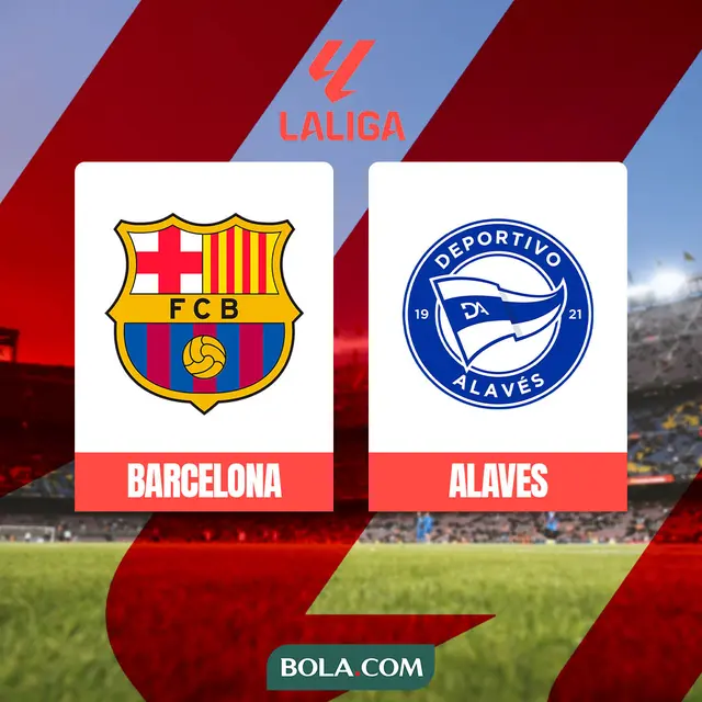 Liga Spanyol - Barcelona Vs Alaves