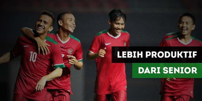 VIDEO: Timnas Indonesia U-19 di Piala AFF 2017 Lebih Produktif dari Evan Dimas, dkk