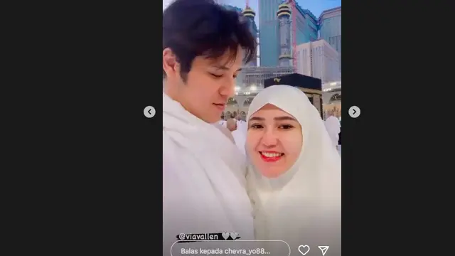 Dari Qatar, Via Vallen dan Chevra Yolandi Langsung Lanjut Umrah ke Tanah Suci