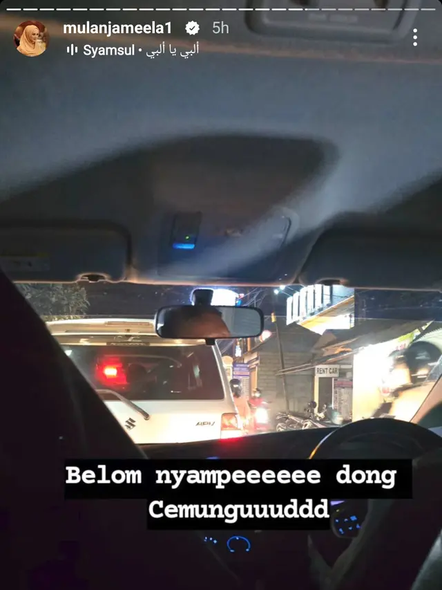 Ahmad Dhani dan Mulan Jameela mudik Lebaran ke Bandung. [Foto: Instagram/mulanjameela1]