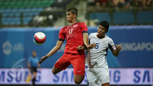 Singapura U-23 Tekuk Filipina
