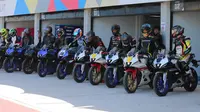 Yamaha Sunda Race seri pertama digelar di sirkuit Mandalika, Lombok Nusa Tenggara Barat. Aca ini diikuti 188 pembalap baik dari fans maupun komunitas (dok: Yamaha)