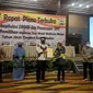 Penetapan jumlah DPT ini dilaksanakan dalam rapat pleno terbuka rekapitulasi Daftar Pemilih Sementara Hasil Perbaikan (DPSHP) menjadi DPT