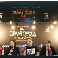 Dewi Gontha_jumpa pers Java Jazz Festival 2020. (Bambang E Ros/Fimela.com)