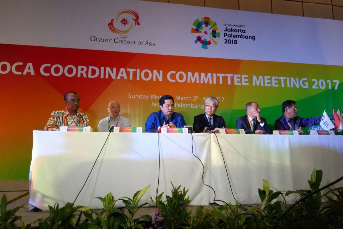 Panitia Penyelenggara Asian Games 2018 (INASGOC) dan Dewan Olimpiade Asia (OCA) menyepakati Asian Games 2018