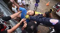 Tragis, demi Teman Leher Bocah Malah Tertusuk Pagar