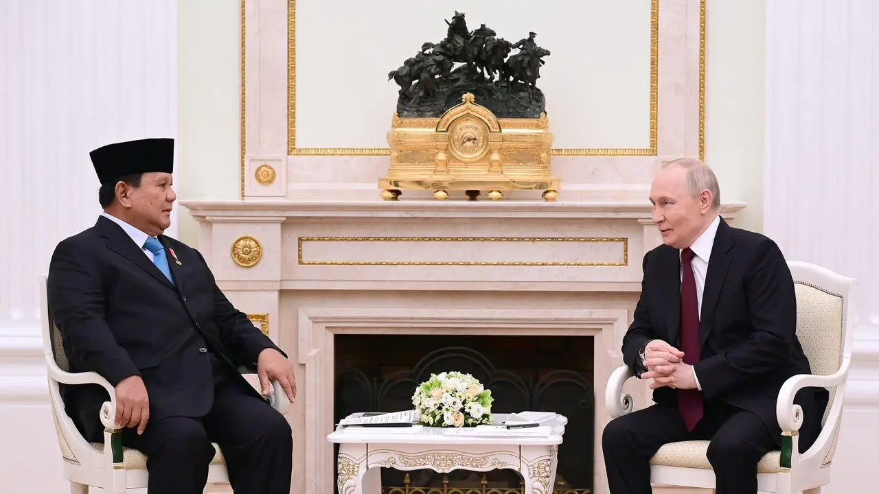 Pertemuan Prabowo dan Putin di Moskow