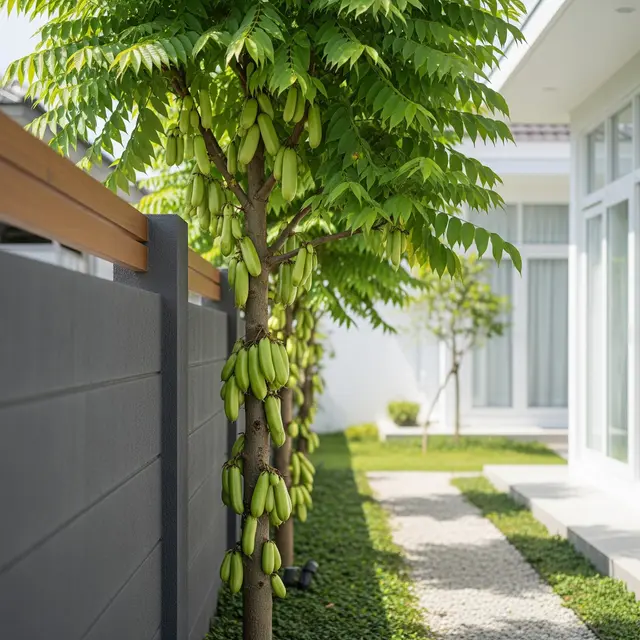 Tanaman Buah untuk Pagar Rumah (AI)
