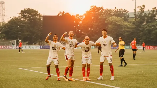 FOTO Bali United Kalahkan Stallion Laguna FC