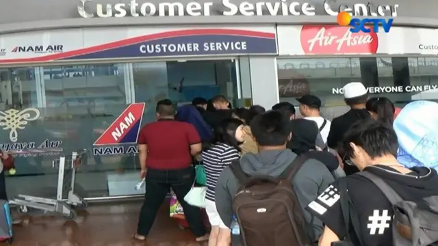 Penutupan Bandara Ngurah Rai juga berimbas pada terganggunya aktivitas penerbangan di Bandara Sultan Muhammad Salahuddin, Bima, NTB.