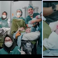 Chelsey Frank istri Randy Pangalila melahirkan anak kedua (Foto: instagram randpunk)