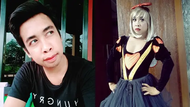 Mimi Peri terlihat berbeda dengan rambut potongan cepak, ia terlihat semakin maskulin.