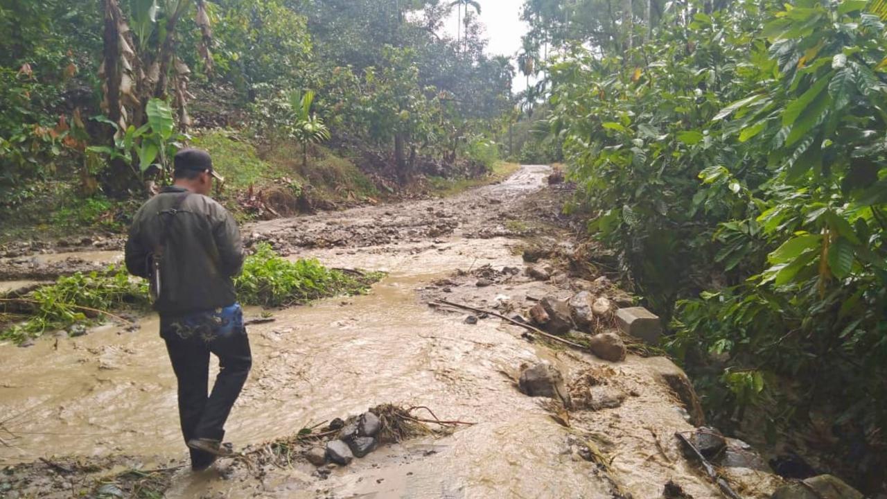 Banjir dan longsor di Aceh (Liputan6.com/Rino Abonita)