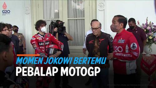 VIDEO: Pembalap MotoGP Bertemu Presiden Jokowi di Istana Negara