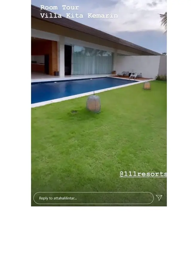 8 Potret Villa Tempat Atta Halilintar dan Aurel Honeymoon, Permalamnya Ditaksir Rp 5 Juta