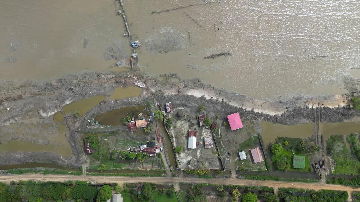 Dampak Perubahan Iklim, Abrasi Pantai Weg naar Zee Suriname Kian Mengkhawatirkan