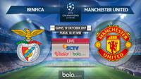 Liga Champions 2017-2018 Benfica Vs Manchester United (Bola.com/Adreanus Titus)