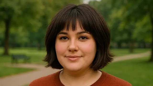 Model Rambut Layered Bob dengan PoniAI