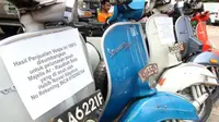 Vespa Ini Dijual untuk membantu pembangunan masjid. (Otosia)