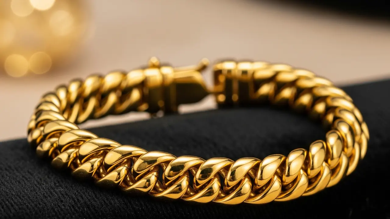 9 Gelang Emas Rantai Arab 24 Karat Nilai Jual Tinggi, Cocok untuk Investasi