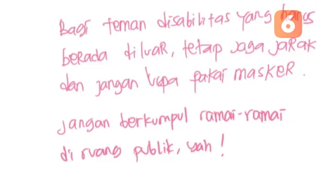 Pesan Angkie Yudistia