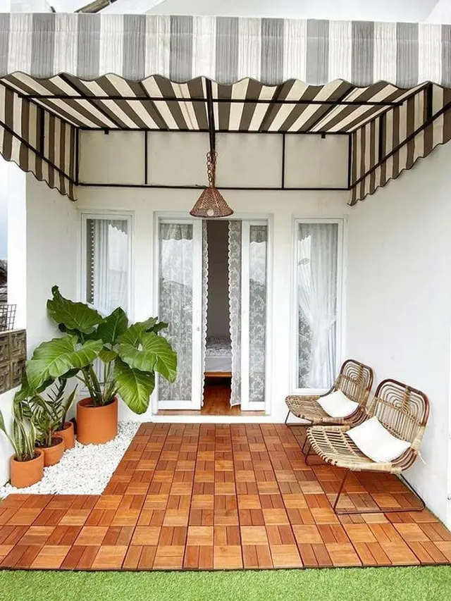7 Rekomendasi Desain Teras Belakang Rumah Minimalis, Cantik adan Bikin Sejuk