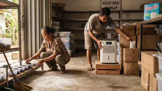 Cara Menghilangkan Bau Lembap di Gudang dengan Mudah dan Efektif