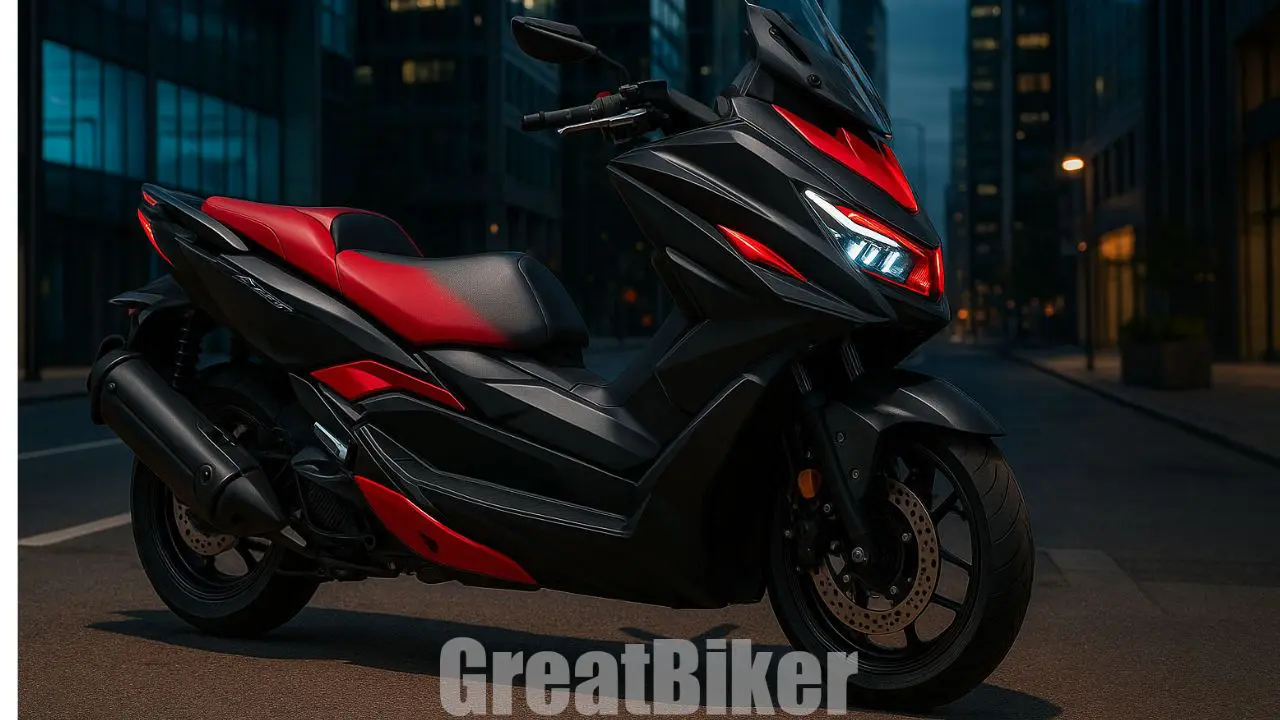 Tampang Garang Suzuki Burgman 350