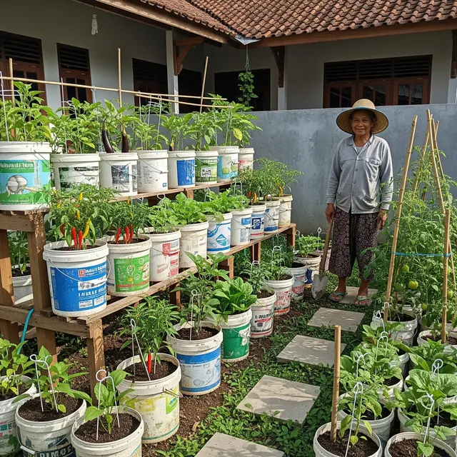 9 Kebun Sayur Sederhana untuk Lansia yang Bikin Dapur Selalu Terisi, Mudah Dirawat
