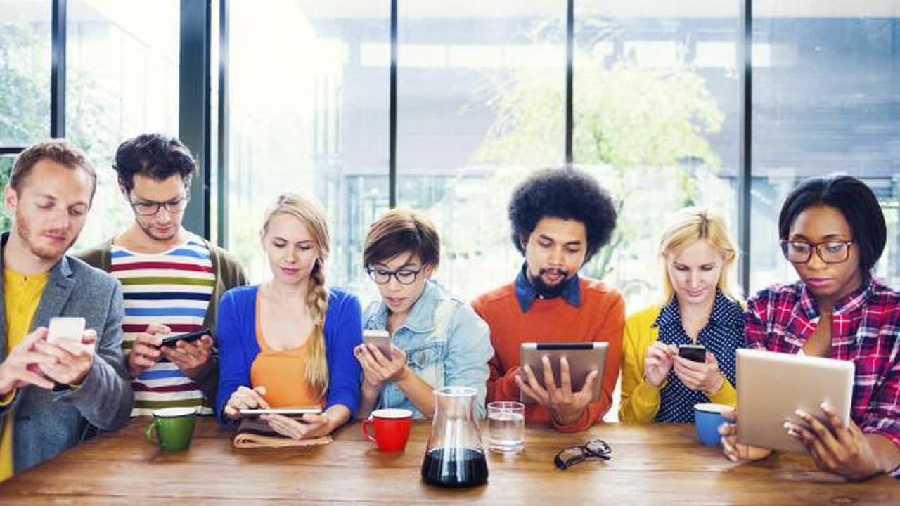 ilustrasi generasi milenial