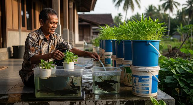 6. Budikdamber (Budidaya Ikan dalam Ember)