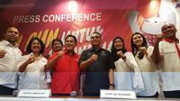 Jakarta Fun Run digelar pada Minggu (1/7/2018) sebagai ajang promosi Asian Games 2018 kepada masyarakat. (Bola.com/Zulfirdaus Harahap)