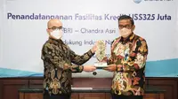 PT Bank Rakyat Indonesia Tbk (BBRI) bersama PT Chandra Asri Petrochemical Tbk (TPIA) melakukan penandatanganan perjanjian kerjasama (PKS) senilai total USD 325 juta.