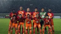 Pusamania Borneo FC (PBFC) saat berhadapan dengan Persib Bandung (PSSI-FAI)