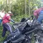 Kecelakaan tersebut menyebabkan 2 orang tewas, 2 korban kritis dan Pajero Sport yang ditumpangi rusak berat.