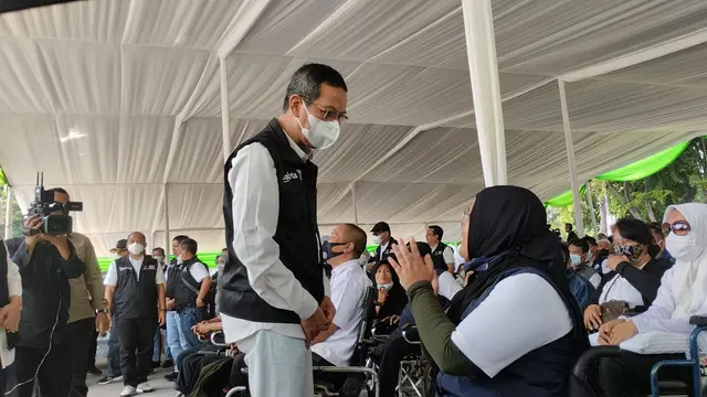 Pj Gubernur DKI Heru Budi Hartono di acara Jakarta Cinta Disabilitas