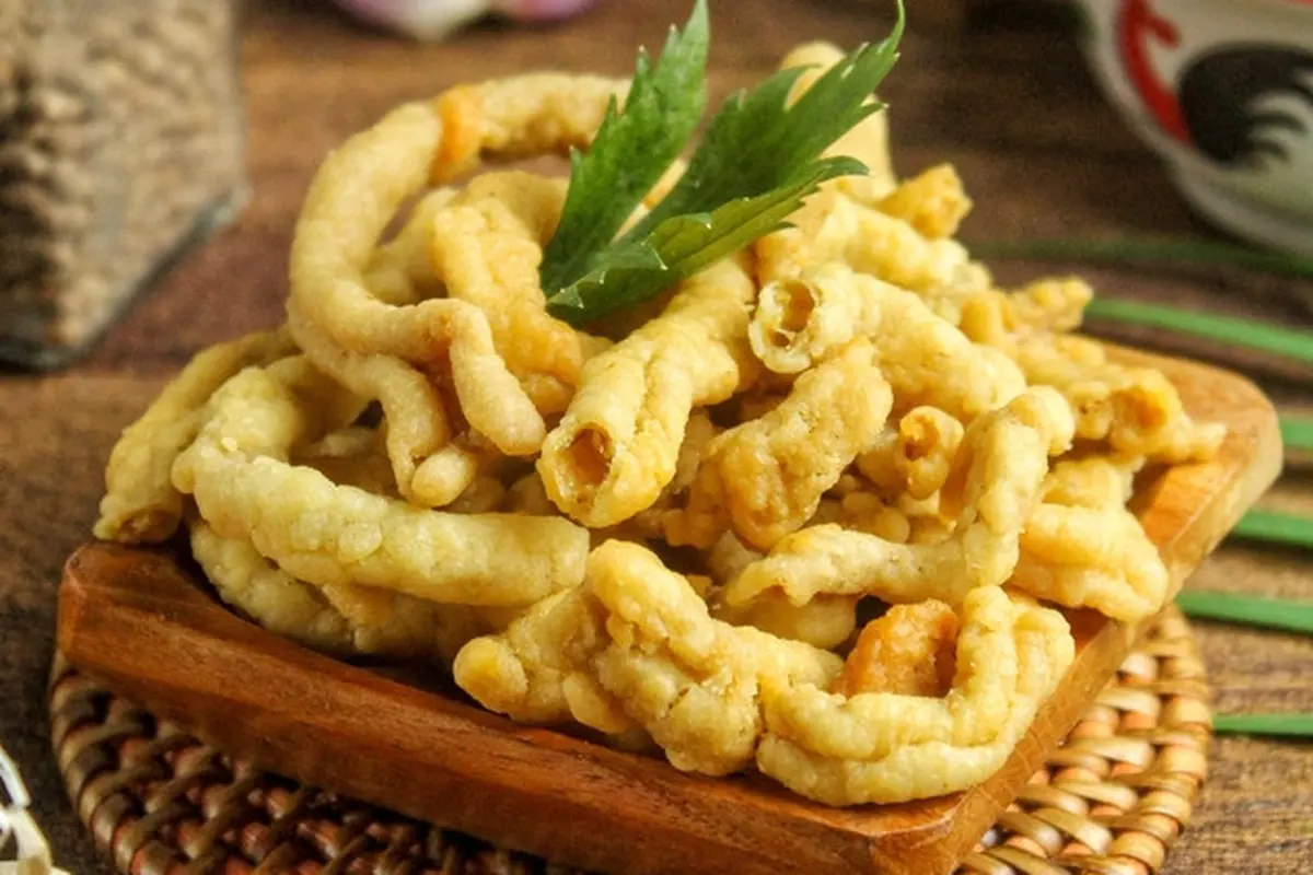 resep keripik usus ayam crispy renyah
