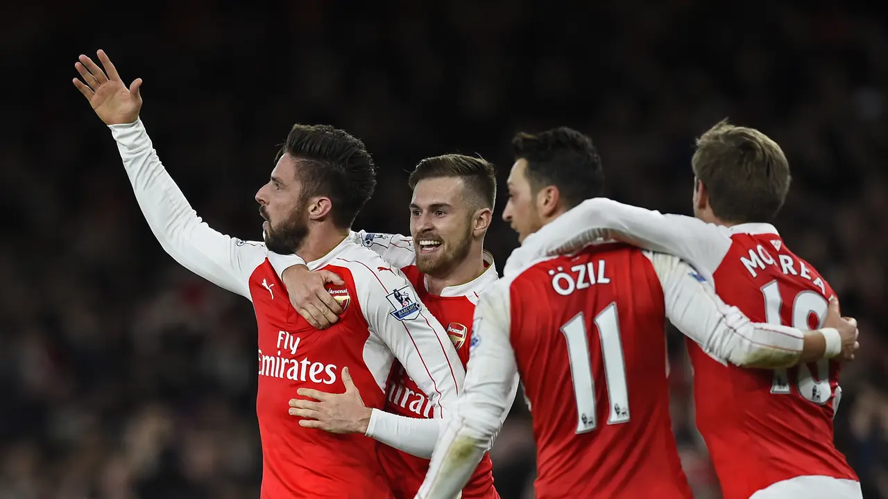 Arsenal Vs Manchester City (Liputan6.com)