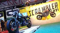 Ducati Scrambler terjual sebanyak 41 unit di IIMS 2016.