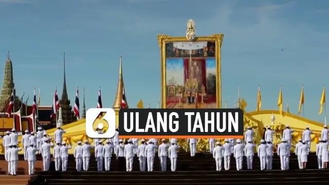 VIDEO: Thailand Rayakan Ulang Tahun Raja Vajiralongkorn