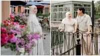 Potret Maternity Shoot Outdoor Anisa Rahma. (Sumber: Instagram/anisarahma_12)