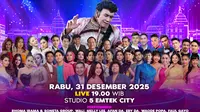 Indosiar Hadirkan Kemeriahan Happy New Year 2026 Indonesia, Tampilkan Rhoma Irama Sambut Tahun Baru
