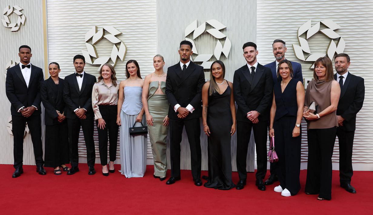 Pemain Timnas Spanyol itu sebelumnya telah meraih WSL Player of the Season, Pemain Terbaik versi Fans Arsenal, hingga Pemain Terbaik Arsenal.com. (AFP/Darren Staples)