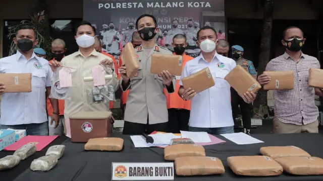 Peredaran Narkoba di Malang, Pakai Sistem Ranjau dan Kirim Paket Lewat Bus Malam