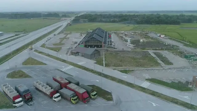 Rest area di Ngawi, Jawa Timur