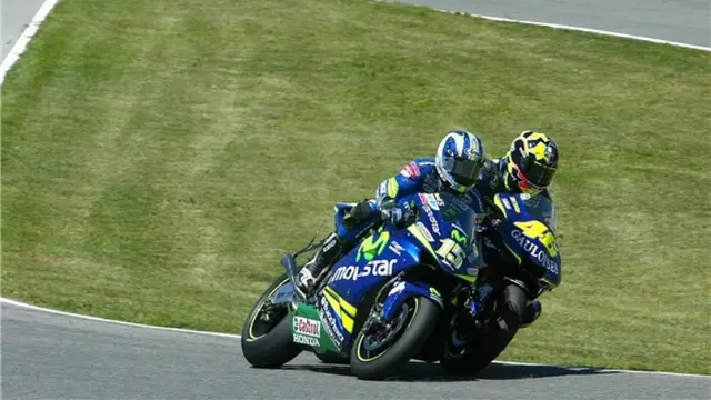 Valentino Rossi dan Sete Gibernau